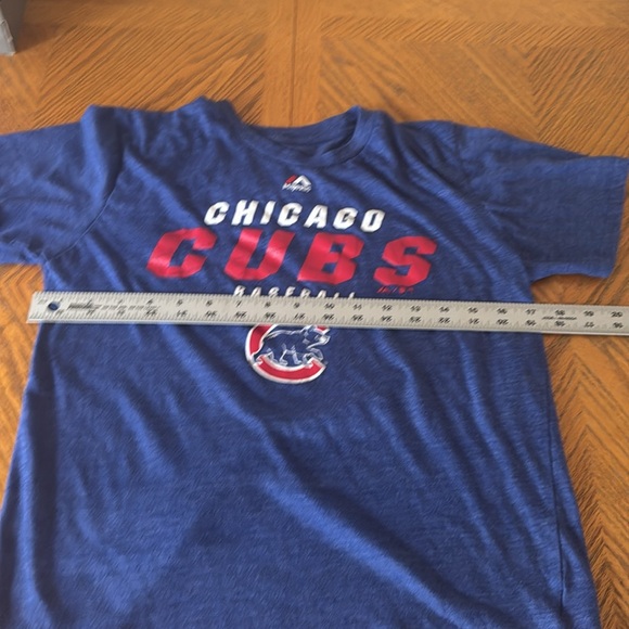 Majestic Chicago Cubs Blue Graphic Tee - Picture 7 of 7